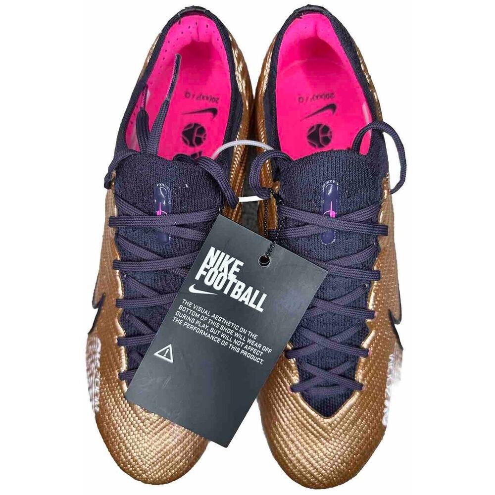 Nike Mercurial Vapor 15 Elite FG Metallic Copper DR5934-811 Mens Size 6.5-WMNS 8